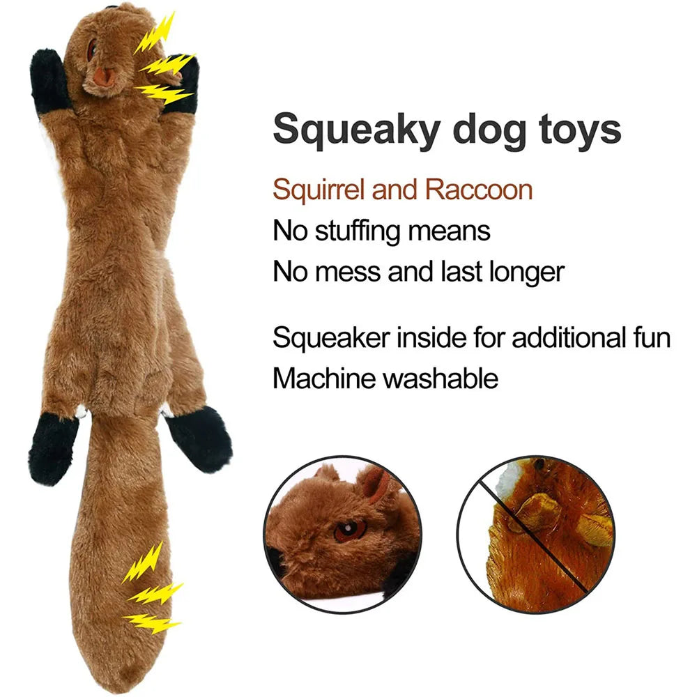 Peluche couineuse sans rembourrage