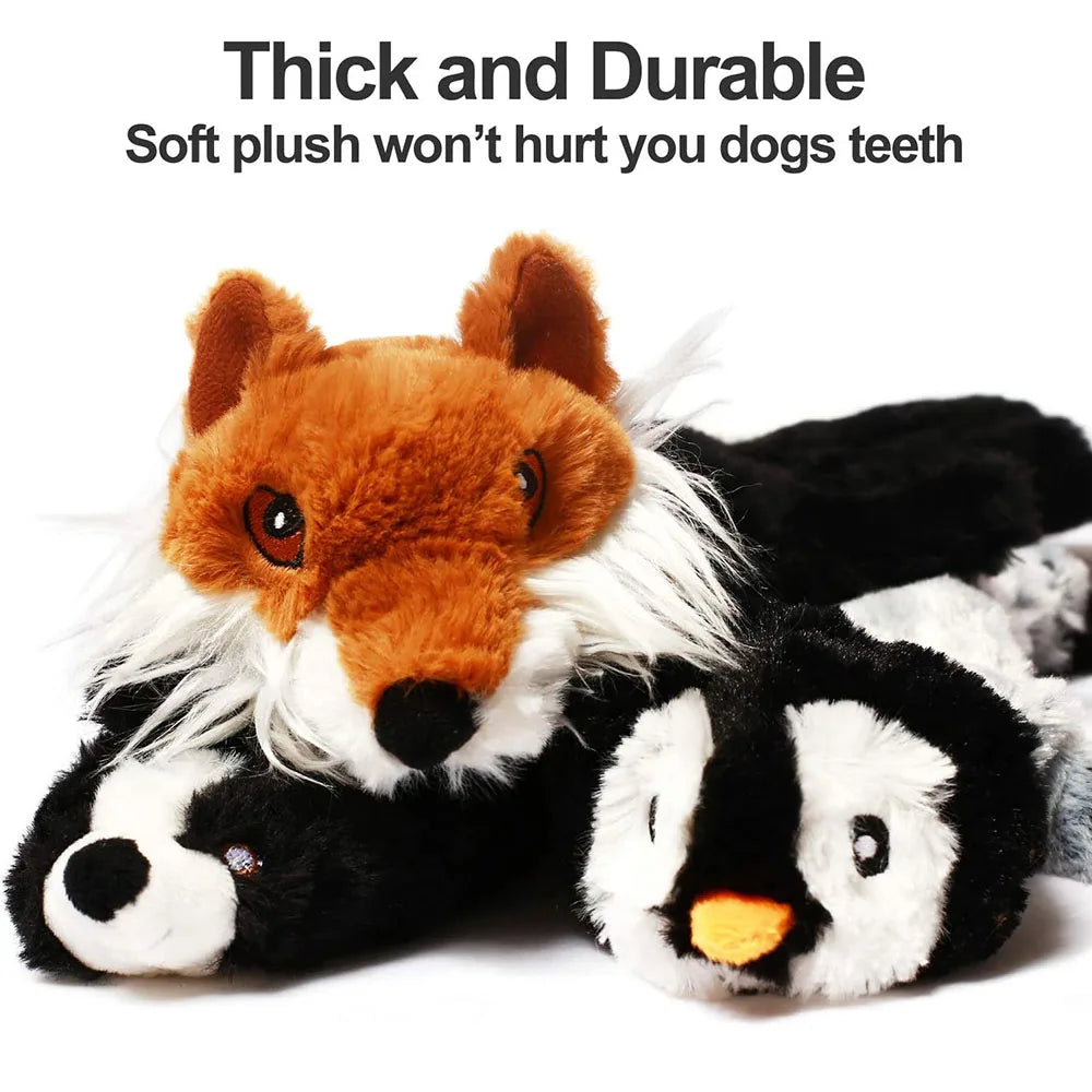 Peluche couineuse sans rembourrage