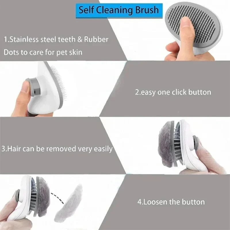 Brosse autonettoyante